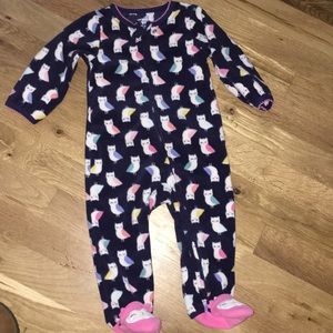Fleece owl jammies
